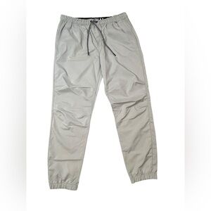 Hurley Men’s Pacer Stretch Twill Joggers XXL NWOT Drawstring Pocketed Gray